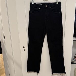 Zara Black Straight Leg Women's Jeans